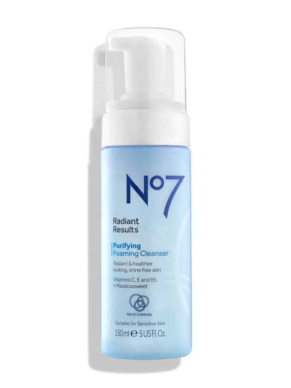 No7 Radiant Results Purifying Foaming Cleanser - 5 Fl Oz